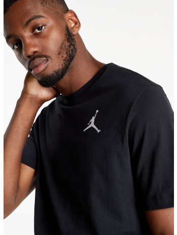 μπλουζάκι jordan m j jumpman emb ss crew black/white xl