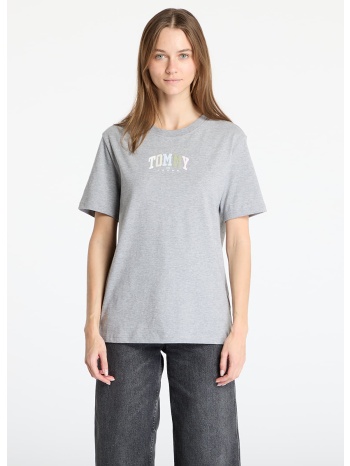μπλουζάκι tommy jeans relaxed color varsity tee gray s σε προσφορά