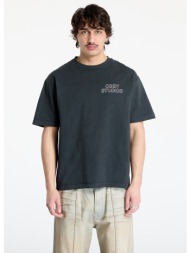 μπλουζάκι obey studios outline t-shirt pigment true vintage black l