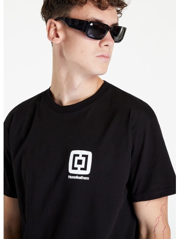 μπλουζάκι horsefeathers mini logo t-shirt black s