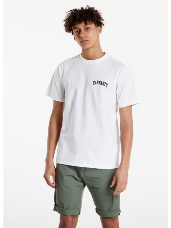 μπλουζάκι carhartt wip s/s university script t-shirt white/