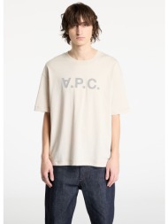 μπλουζάκι a.p.c. oversize grand apc t-shirt unisex beige s