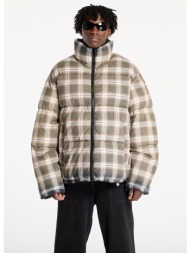 μπουφάν diesel w-ravell-check jacket black/ violet 46