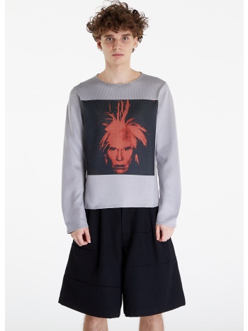 πουλόβερ comme des garçons shirt sweater grey/ red s σε προσφορά