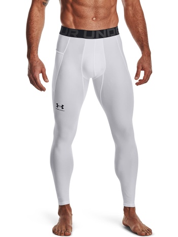 κολάν under armour hg armour leggings white/ black s σε προσφορά