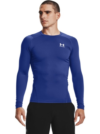 μπλουζάκι under armour hg armour comp ls royal/ white m σε προσφορά