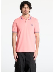 μπλουζάκι comme des garçons shirt x fred perry knit t-shirt coral l