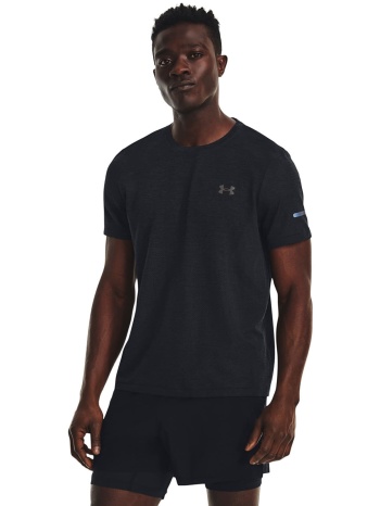 μπλουζάκι under armour seamless stride ss black l σε προσφορά