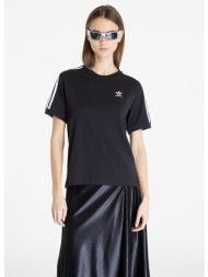 μπλουζάκι adidas 3 stripe tee black xs