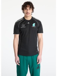 τζέρσεϊ adidas x mercedes amg petronas f1 team mechanics jersey black/ black/ reflective silver s