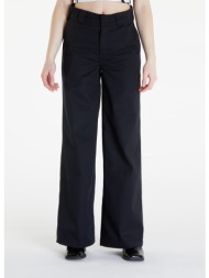 παντελόνια dickies wide leg work pant black w25