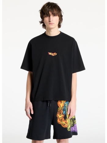 μπλουζάκι marcelo burlon county flame boxy t-shirt black/ σε προσφορά