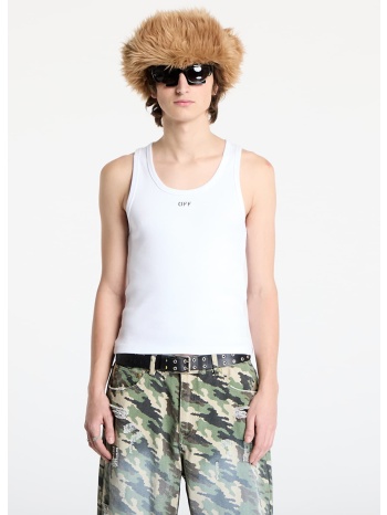 tank top off-white off stamp rib tanktop white/ black xxl σε προσφορά