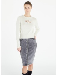 πουλόβερ diesel m-areesa knitwear silver green xs