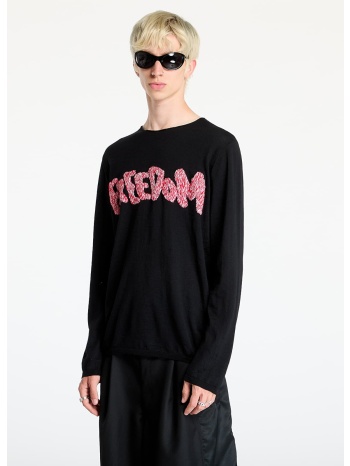 πουλόβερ comme des garçons shirt knit sweater black l σε προσφορά