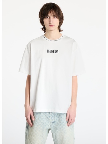 μπλουζάκι pleasures cut here heavyweight t-shirt white xxl σε προσφορά