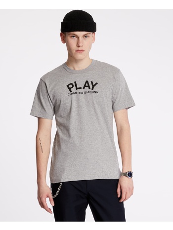 μπλουζάκι comme des garçons play tee unisex grey xs σε προσφορά