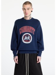 πουλόβερ carhartt wip library college sweater unisex ink s