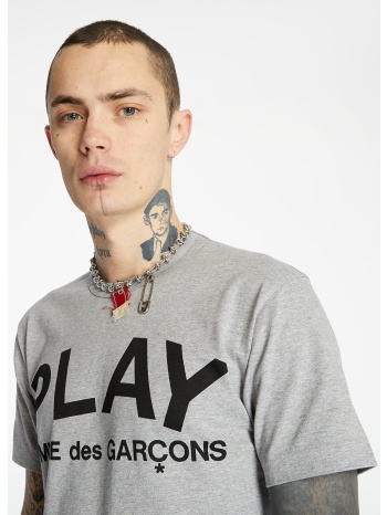 μπλουζάκι comme des garcons play tee grey xxl σε προσφορά
