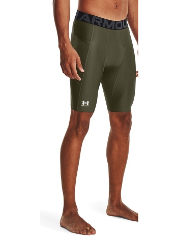 under armour hg armour lng shorts green s σε προσφορά