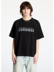 μπλουζάκι pleasures crumble heavyweight raglan black xxl