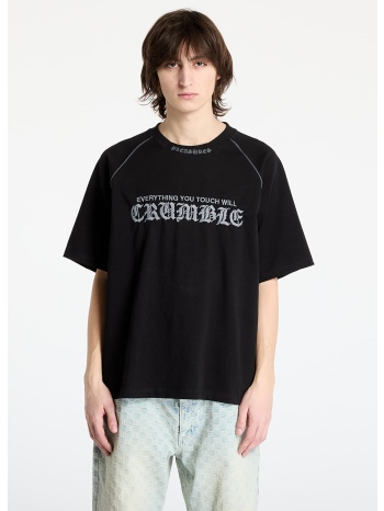 μπλουζάκι pleasures crumble heavyweight raglan black xxl σε προσφορά