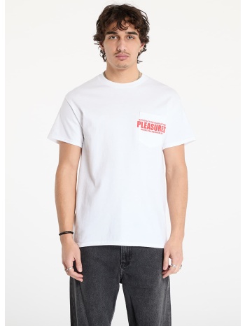μπλουζάκι pleasures staff pocket t-shirt white xxl σε προσφορά