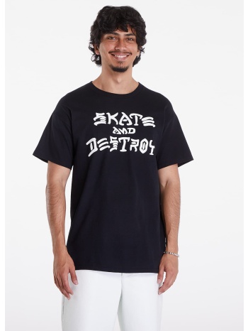 μπλουζάκι thrasher skate and destroy t-shirt black s σε προσφορά
