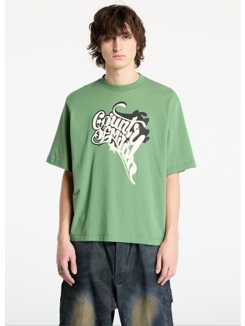 μπλουζάκι marcelo burlon county melted boxy t-shirt deep σε προσφορά