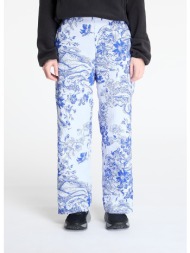 παντελόνια nike sportswear collection women`s mid-rise jacquard track pants white/ hyper royal/ whit