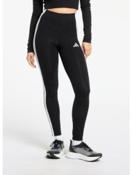 adidas essentials 3-stripes cotton leggings black/ white xs