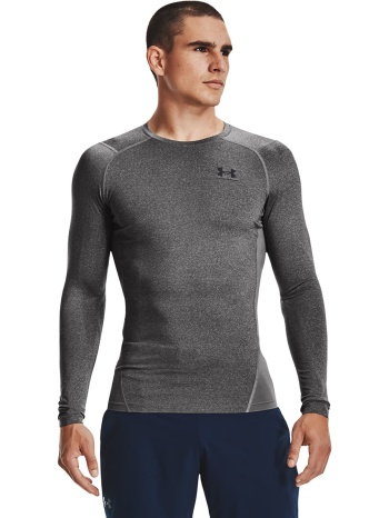 μπλουζάκι under armour hg armour comp ls carbon heather/ σε προσφορά