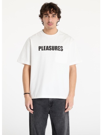 μπλουζάκι pleasures impact pocket heavyweight shirt white s σε προσφορά