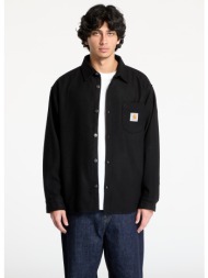 πουκάμισα carhartt wip torin shirt unisex black xs