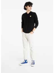 πουλόβερ comme des garçons play knit pullover black m