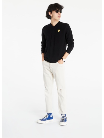 πουλόβερ comme des garçons play knit pullover black m σε προσφορά