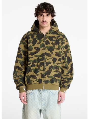φούτερ a bathing ape 1st camo heavy wash cropped fit zip σε προσφορά