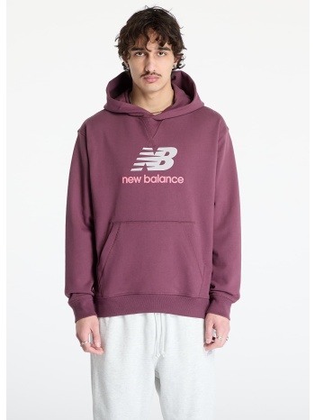 φούτερ new balance athletics french terry logo hoodie σε προσφορά