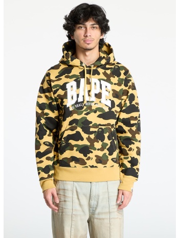 φούτερ a bathing ape 1st camo bape pullover hoodie yellow m σε προσφορά