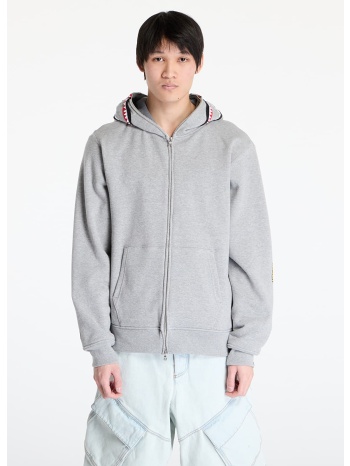 φούτερ a bathing ape 2nd shark full zip unisex hoodie gray m σε προσφορά
