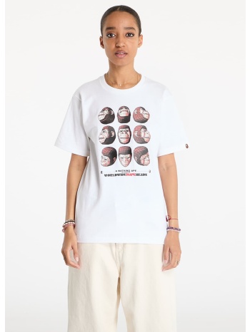 μπλουζάκι a bathing ape polygon ape head unisex tee white l σε προσφορά