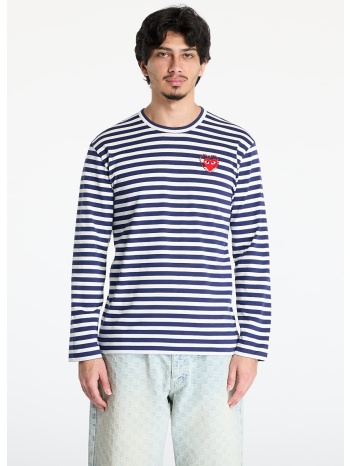 μπλουζάκι comme des garçons play stripe emblem x metalstone σε προσφορά