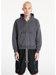 φούτερ hal studios® haus hooded zip sweatshirt unisex washed black l