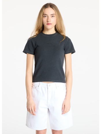 μπλουζάκι a bathing ape pigment dyed rib tee black s σε προσφορά