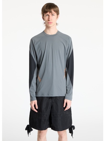 μπλουζάκι reebok longsleeve run tee unisex grey 3/ washed σε προσφορά