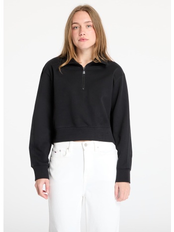 φούτερ calvin klein sport pw - 1/4 zip sweatshirt black xs σε προσφορά