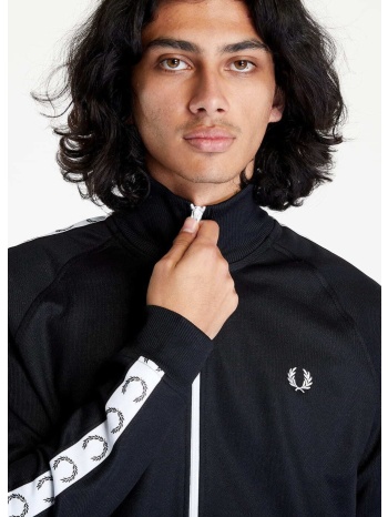 φούτερ fred perry taped track jacket black l