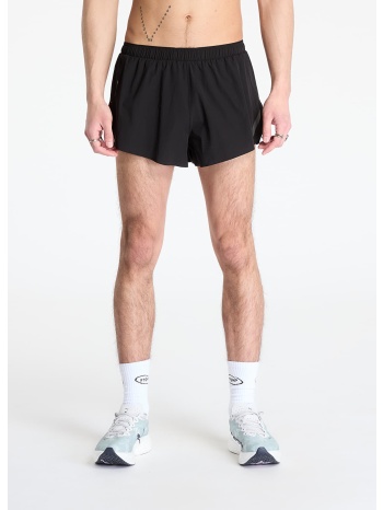 βερμούδες soar running men`s split shorts black s