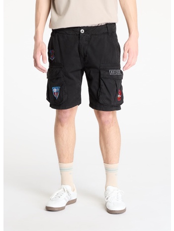 βερμούδες alpha industries flying tigers shorts black s/m