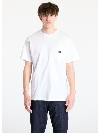 μπλουζάκι carhartt wip s/s pocket heart t-shirt white/ σε προσφορά